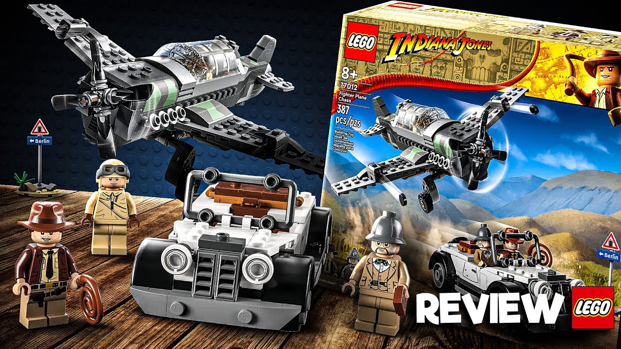 LEGO Indiana Jones Fighter Plane Chase! | 77012 Detailed Review