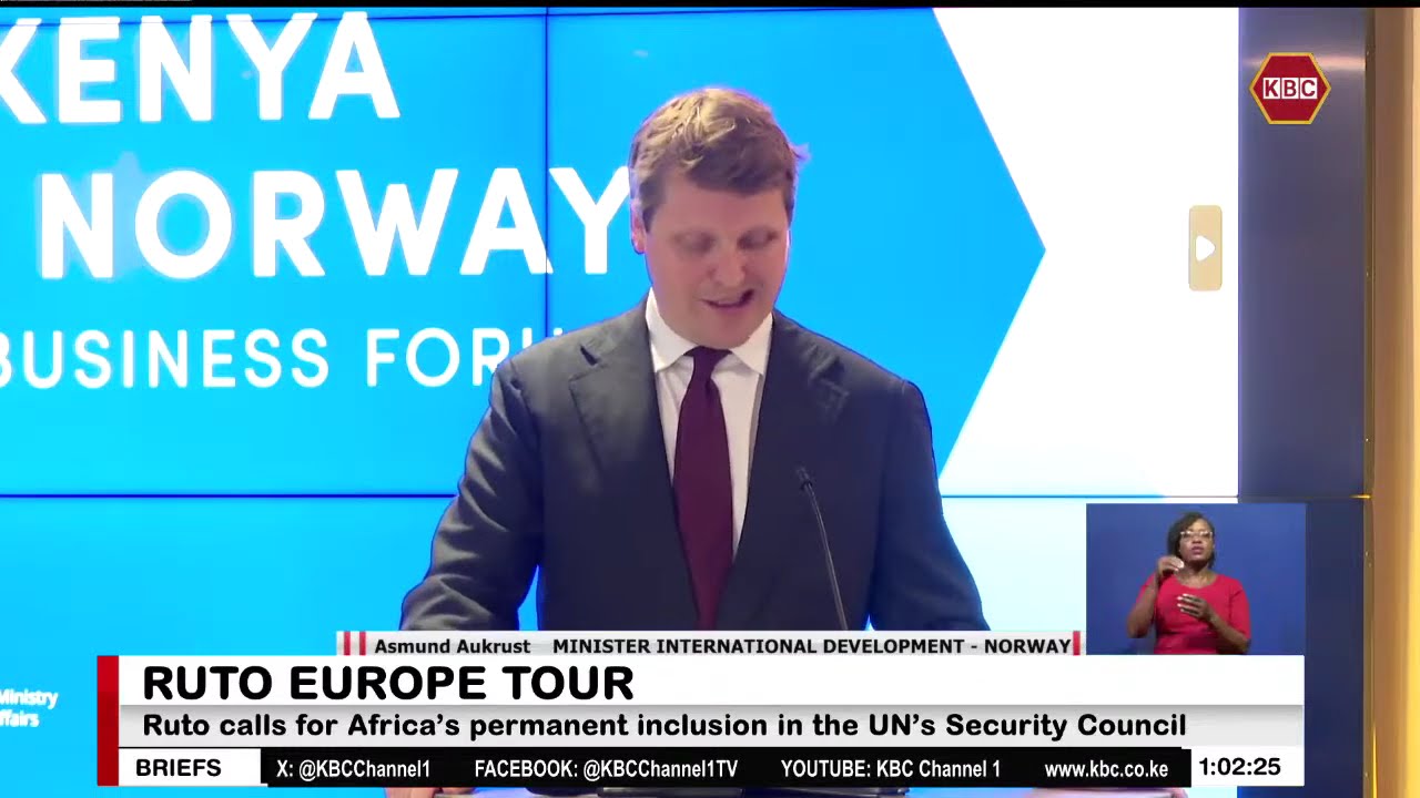 Ruto urges Norwegian entrepreneurs to invest in Kenya