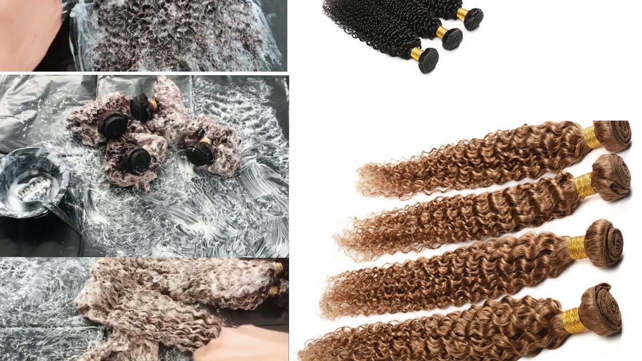 Comment colorer un tissage / une perruque