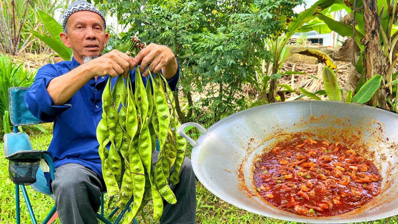 UDANG SAMBAL PETAI ‼️ Rahsia kupas petai | Madrasah & Tahfiz