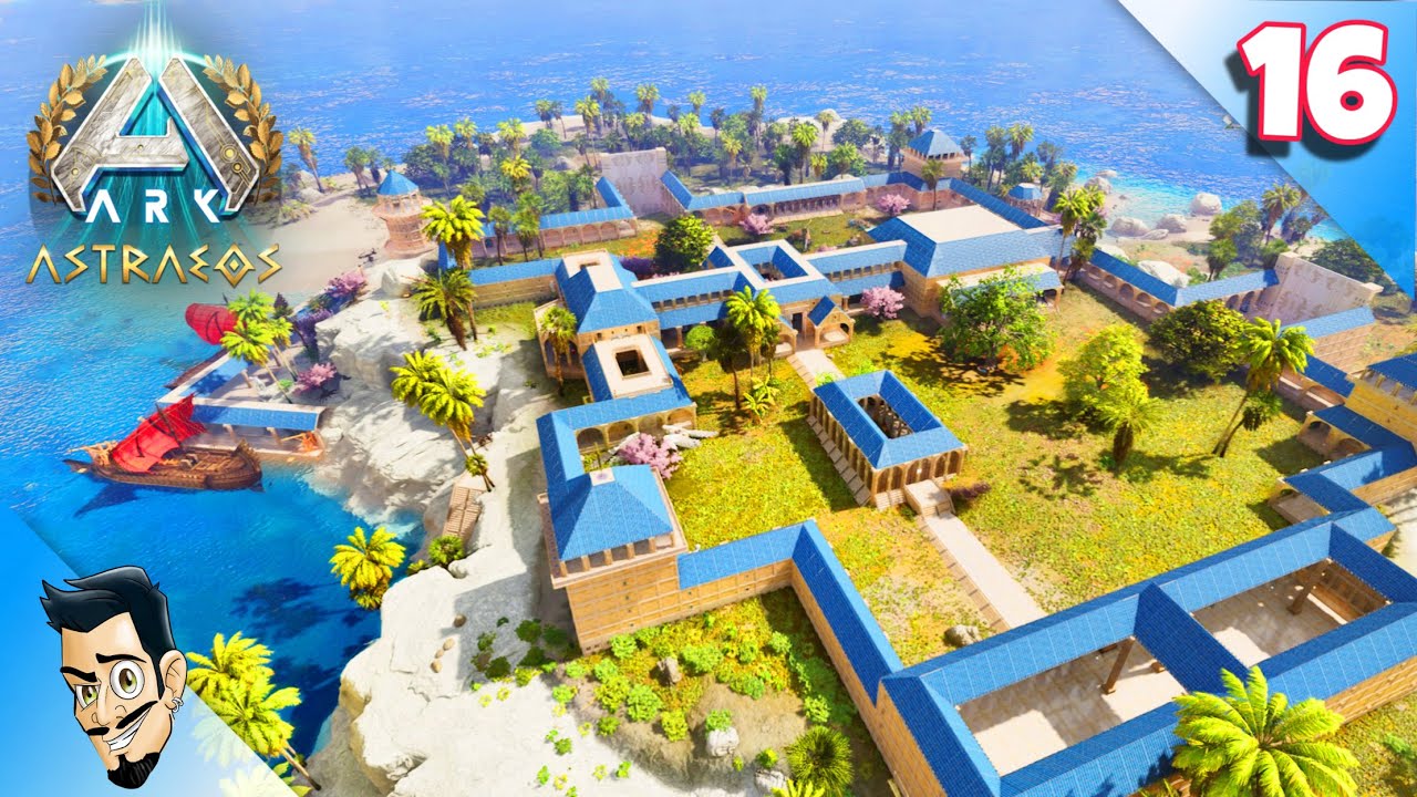 CITADELLE GRECQUE IMMENSE ! NOS ABONNES ONT DU TALENT ! ep16 ASTRAEOS - ARK SURVIVAL ASCENDED FR