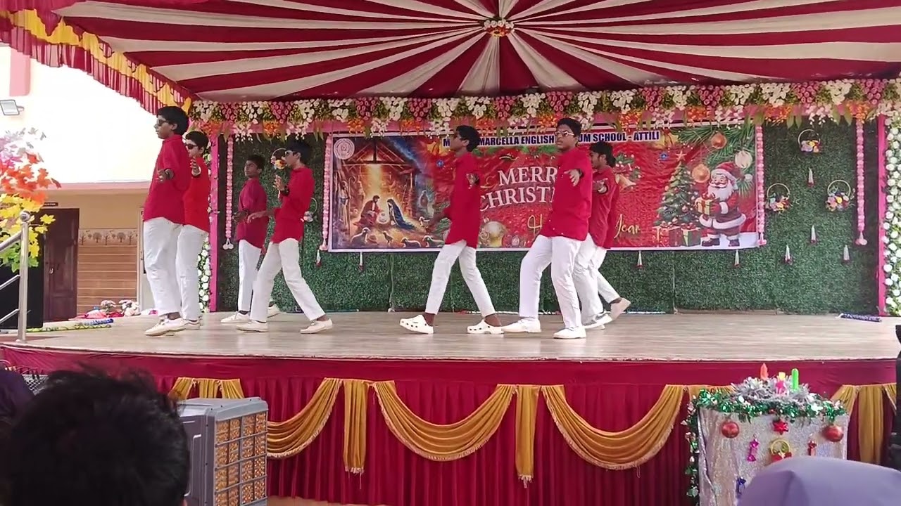 Christmas dance mmschool attili 2025