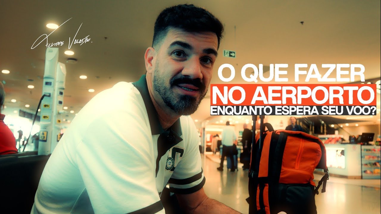 O QUE FAZER NO AEROPORTO ENQUANTO ESPERA SEU VOO? #dicasdeviagem