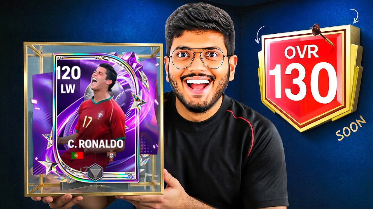 Роналду с рейтингом 120 наконец-то появился в FC Mobile, и он просто невероятен! 🐐
