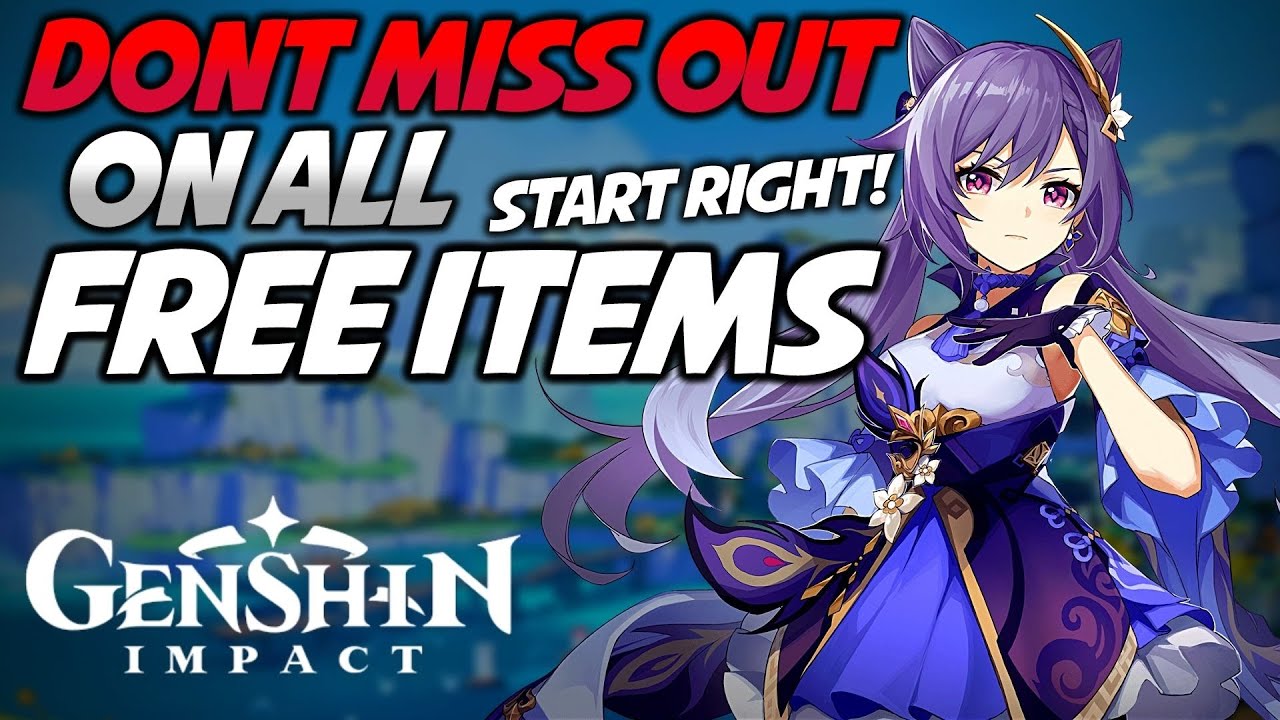 Genshin Impact PERFECT Start? You DON'T Want to Miss These! [Starter Beginner Guide]