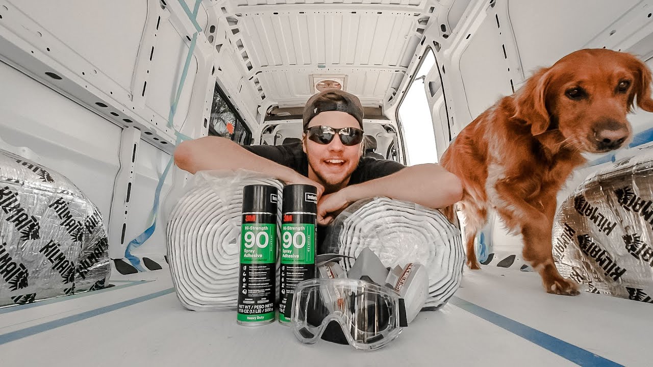INSULATING THE PROMASTER USING THINSULATE | van build