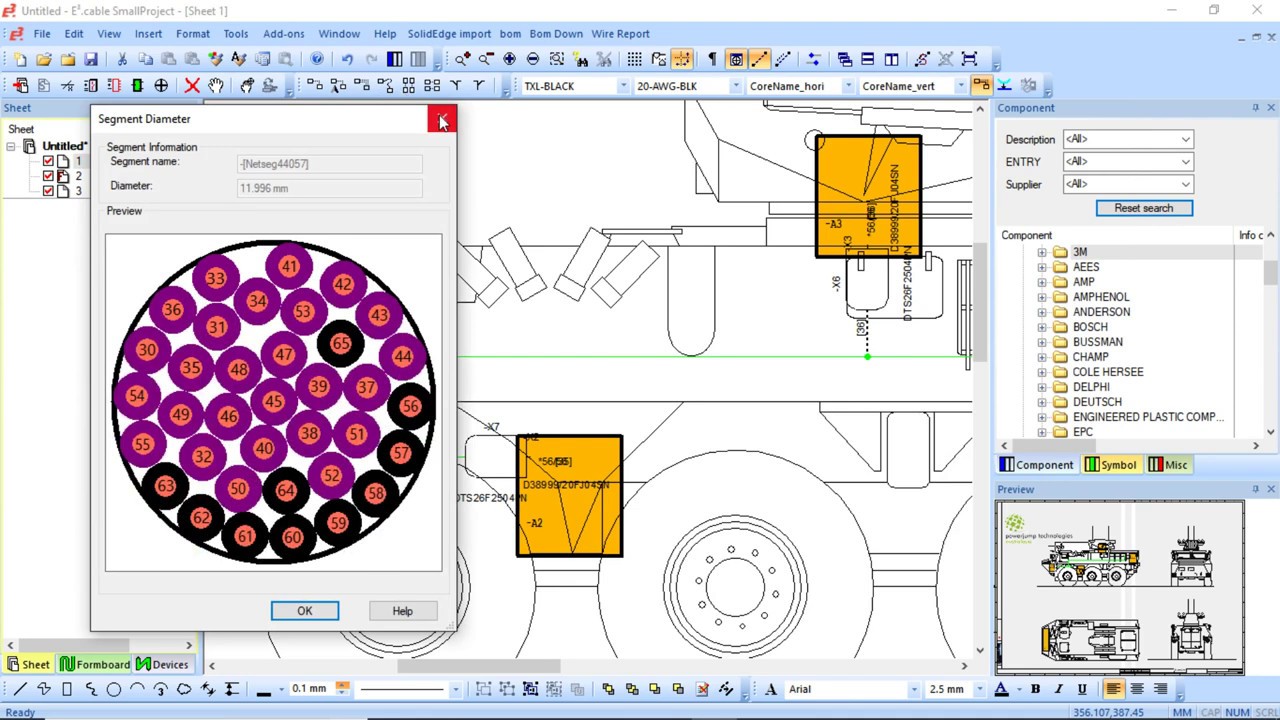 Easy multi representational Vehicle Design Using Zuken E3.Series