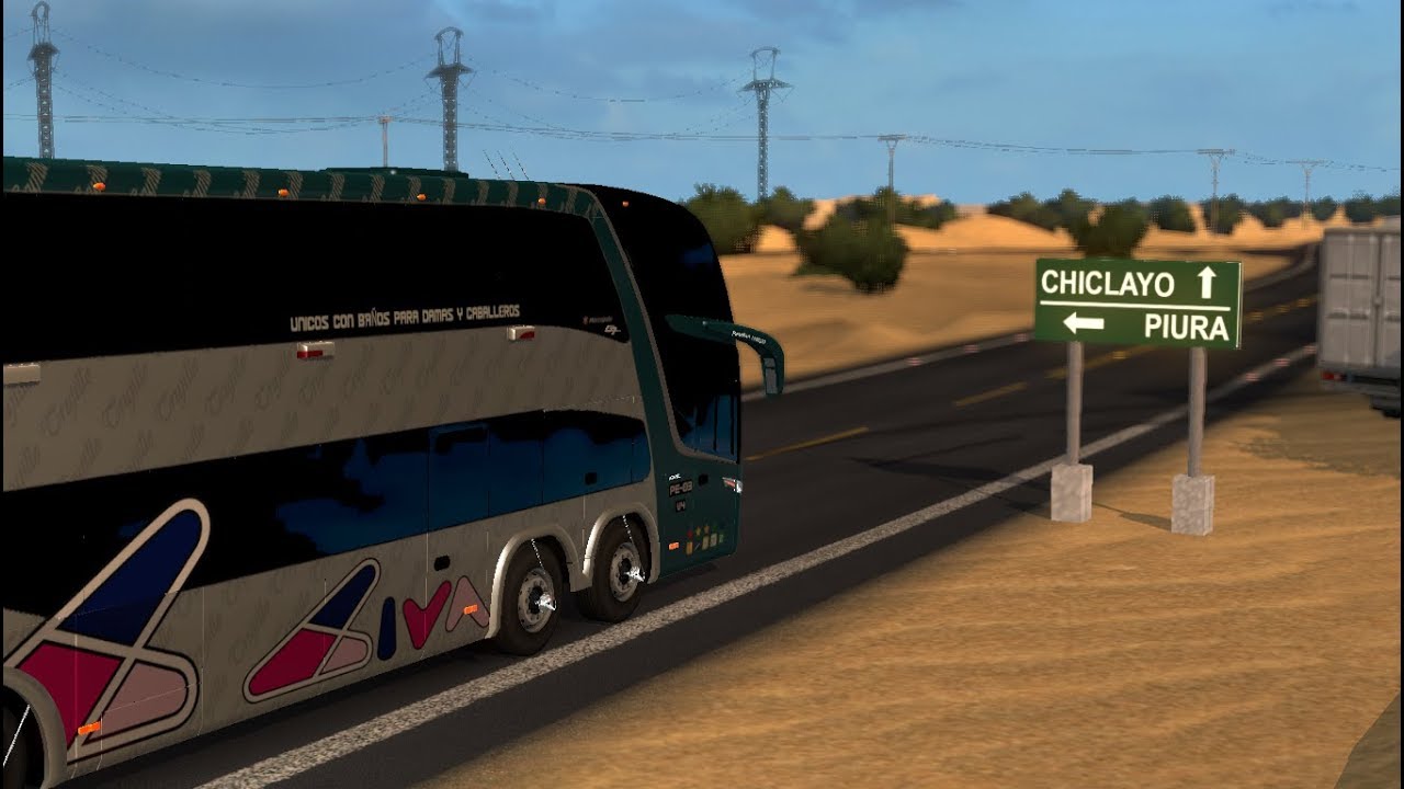 Empresa de Transporte Bus SuperCiva- Viajando a Chiclayo ETS 2