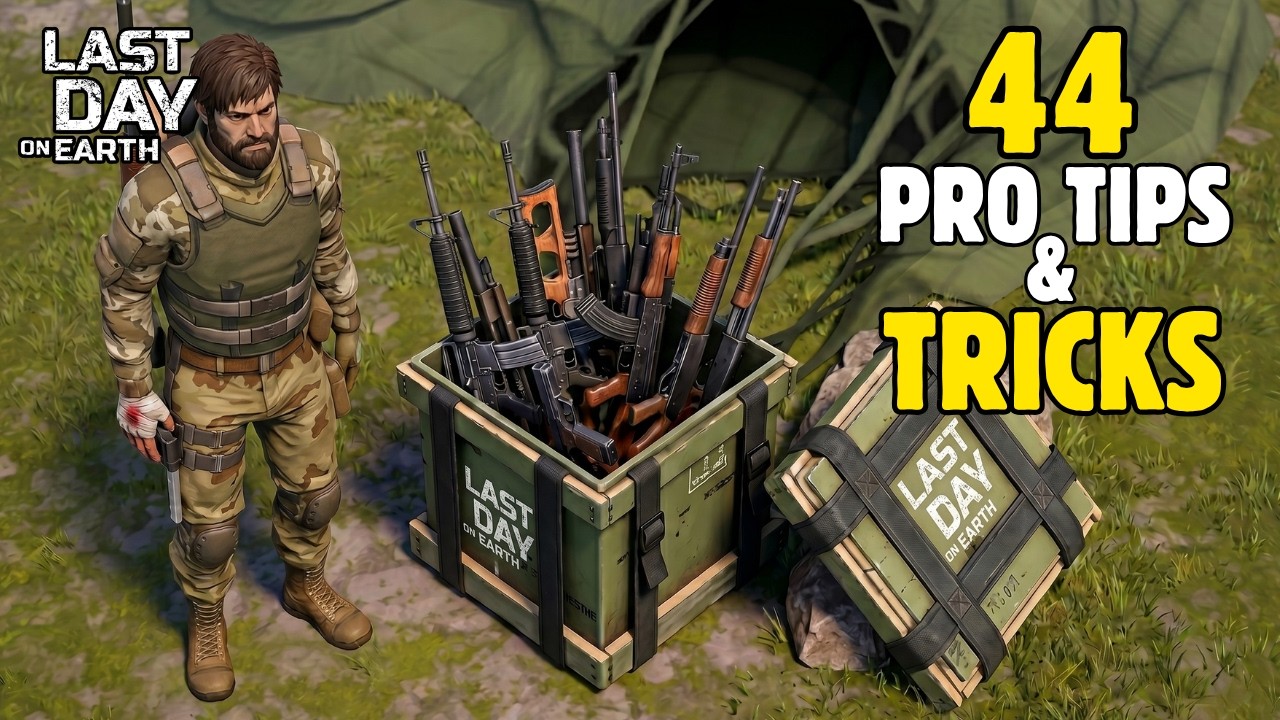 44 PRO TIPS & TRICKS Every Survivor MUST Know! Last Day On Earth Survival