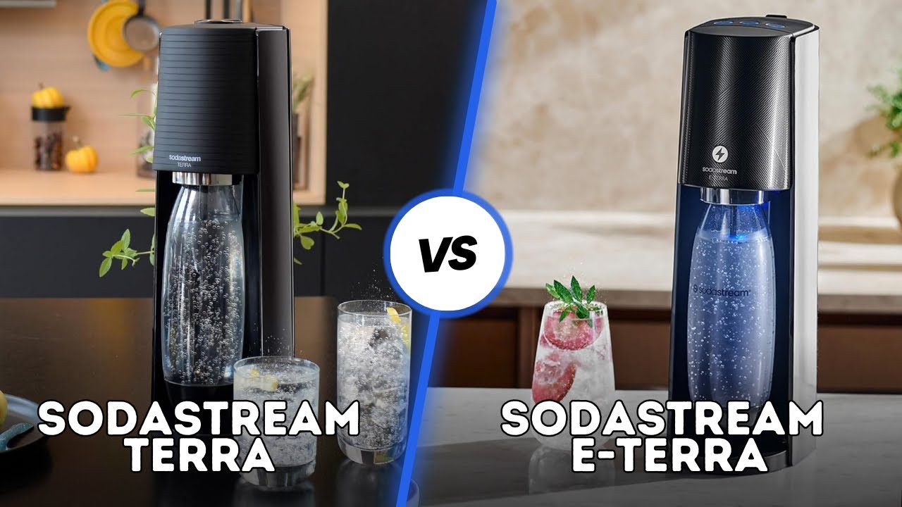 SodaStream Terra vs E-Terra: Qual è il Miglior Gasatore d'Acqua?