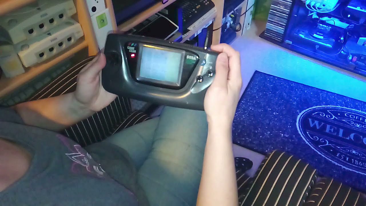 Ma Sega GameGear est Ressuscitée ! Merci RetroRedrum, She's Alive ! Mon Speedball2 sur MD aussi !