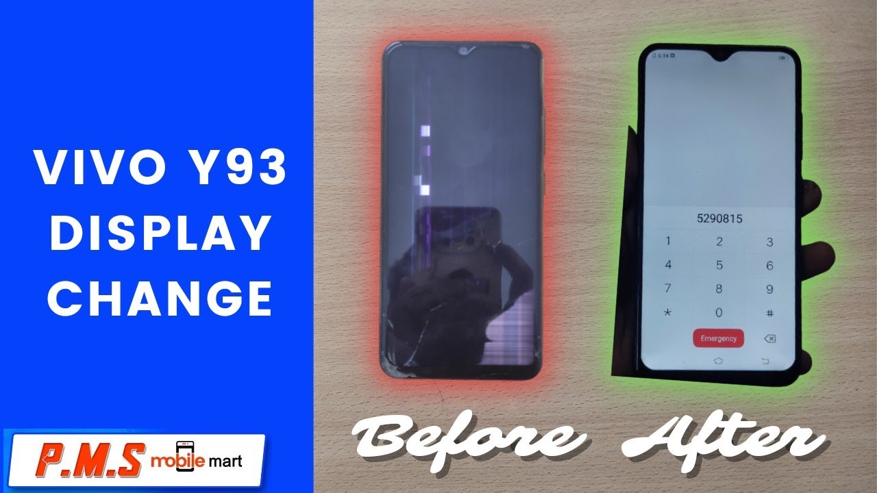 Vivo Y93 Display change | Vivo Y93 display replacement | P.M.S Mobile Mart