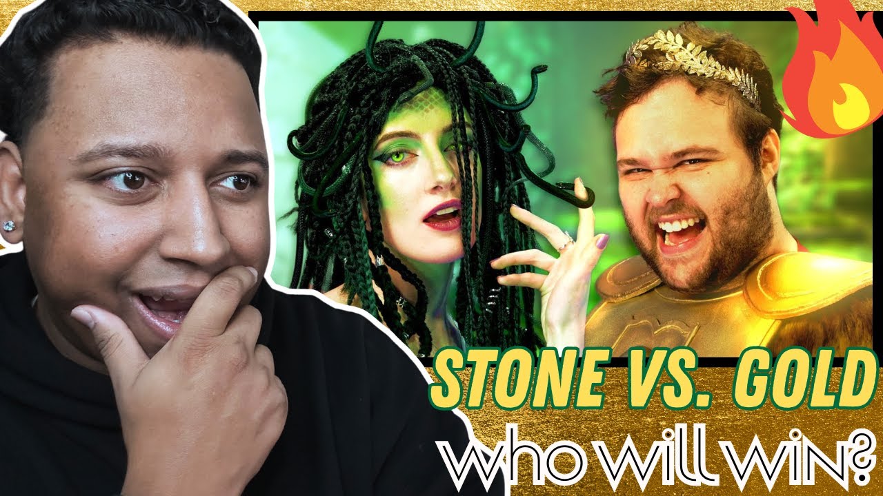 King Midas vs Medusa - RAP BATTLE! - ft. Stargirl | Reaction