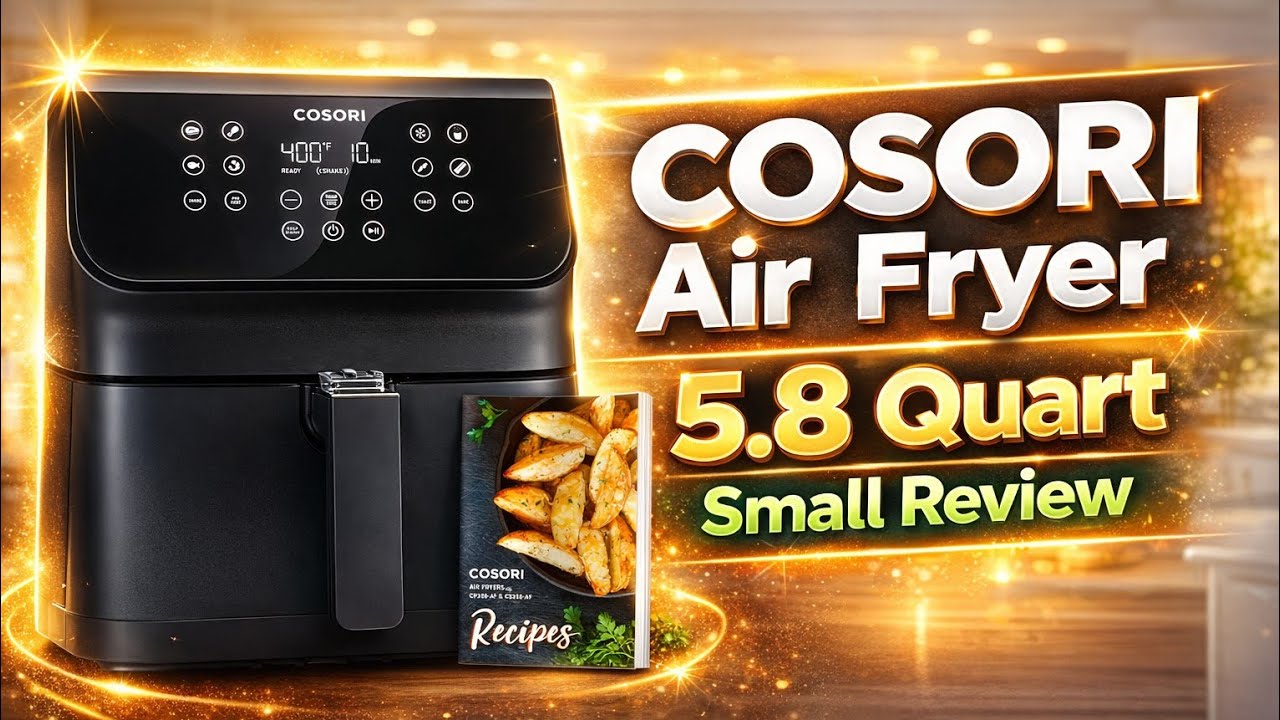 COSORI Air Fryer 5.8 Quart Review | Best Air Fryer Review 2026