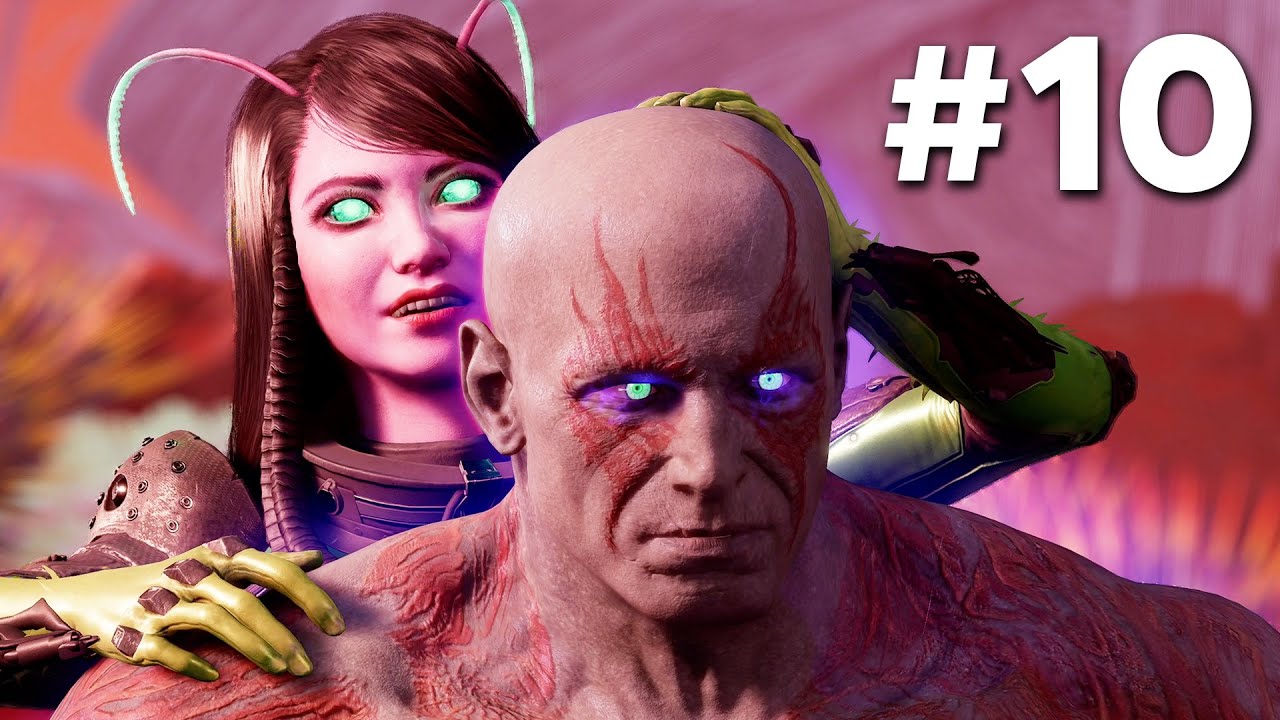 MARVEL'S GUARDIANS OF THE GALAXY Gameplay Walkthrough Part 10 - CHAPTER 10 - TEST OF FAITH