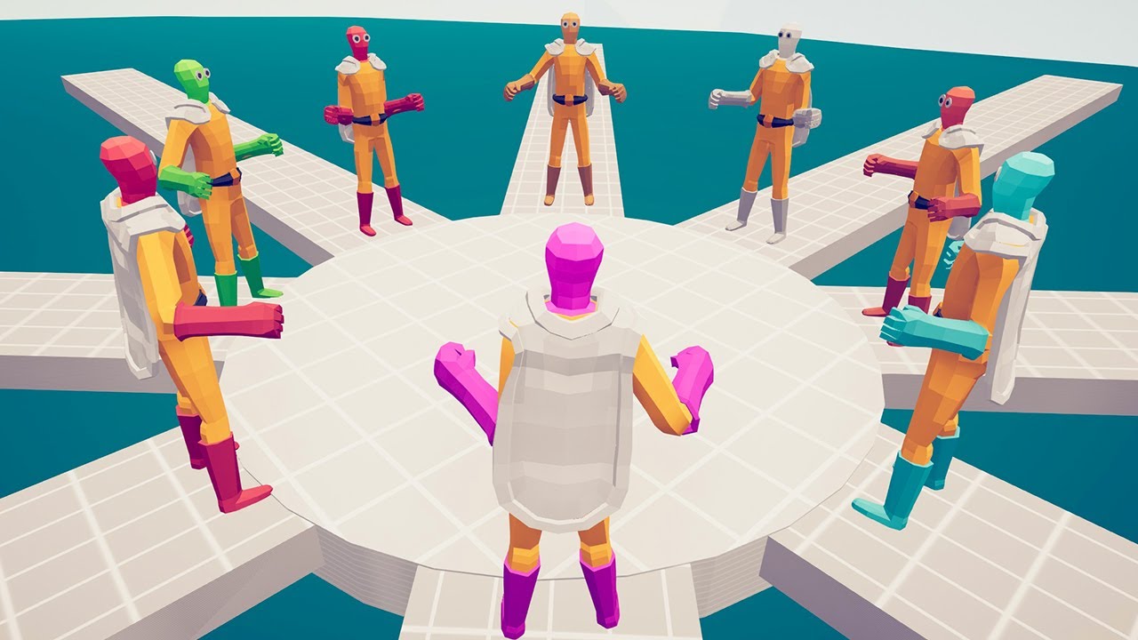 WATER ARENA MEELE FREE FOR ALL TOURNAMENT - TABS Totally Accurate Battle Simulator