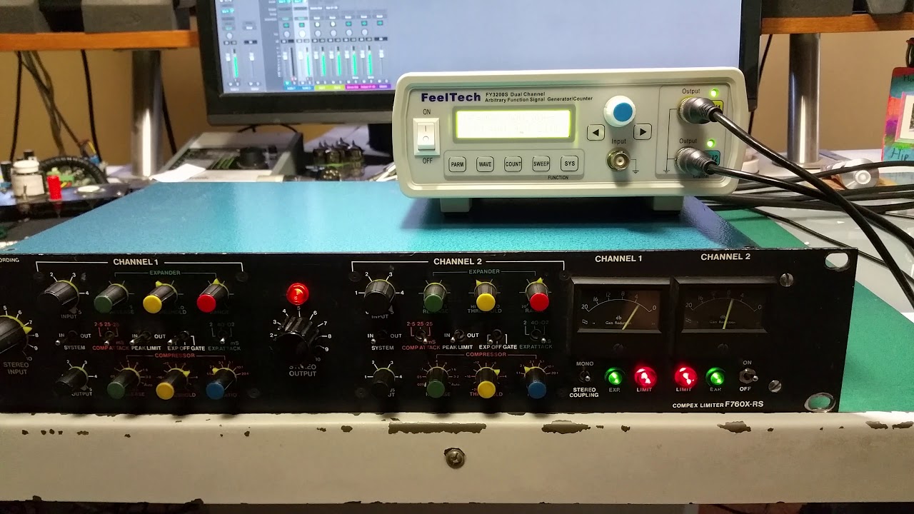 ADR Compex F760X-RS - Compression/Peak Limiter/Expander Match w/o Stereo-Linking