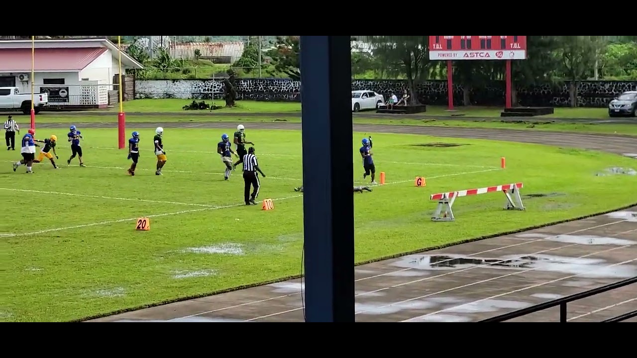 AYFS Rams 22 vs AYFS Green Bay Packers 65 1st Half