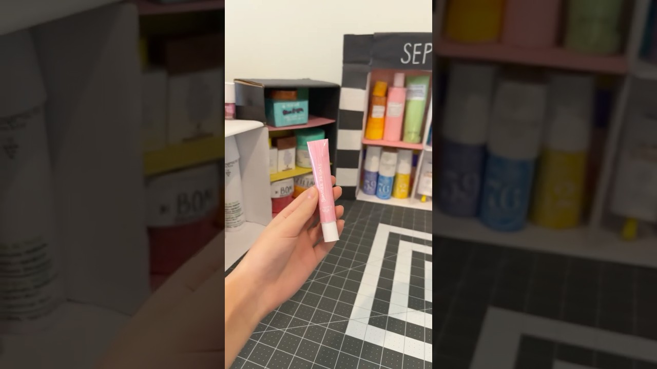 Cardboard Sephora summer fridays tutorial