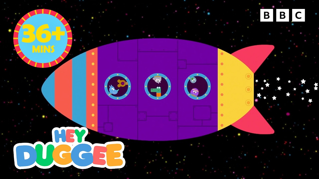 The Squirrels' Amazing Space Adventure! 🪐 | Hey Duggee