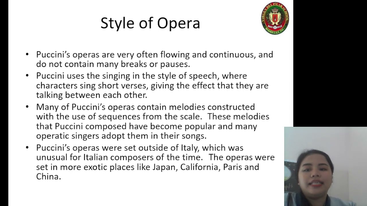 GIACOMO PUCCINI (DISCUSSION)