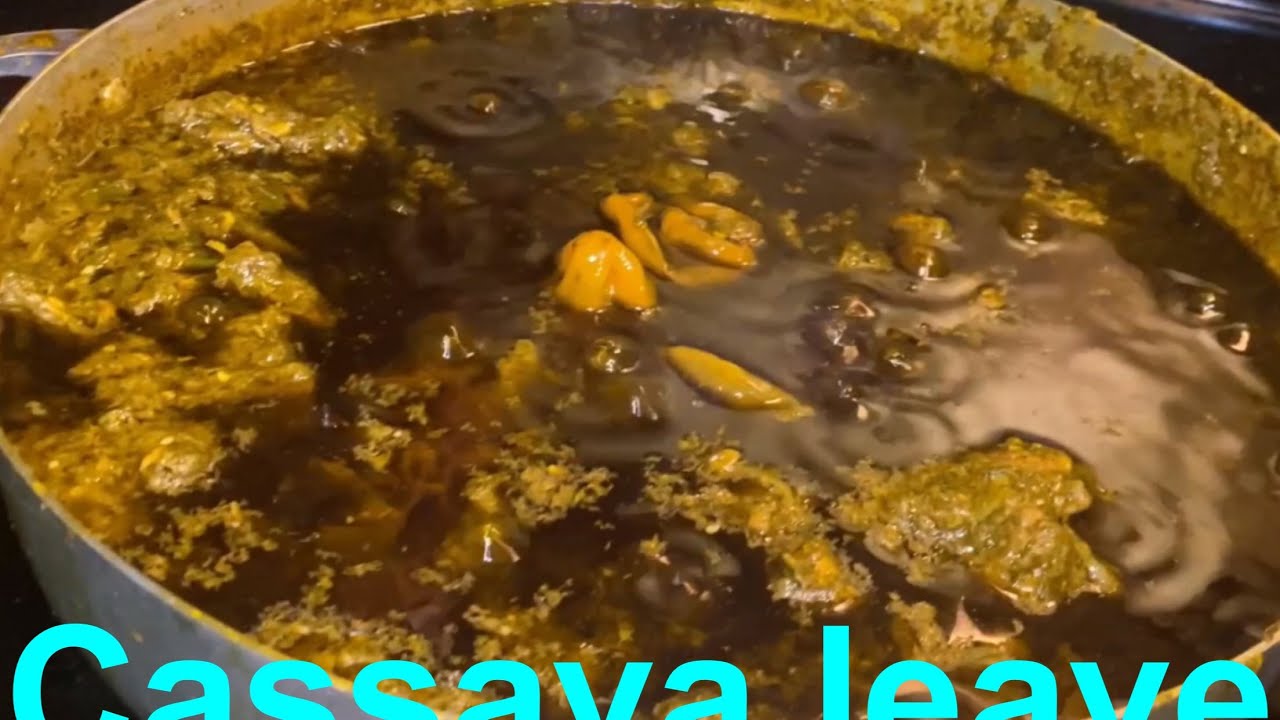The best cassava leaves recipe//Sierra Leone cassava leaves