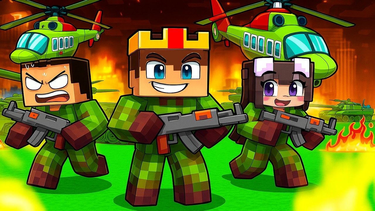 Ein MILITÄR LEBEN in Minecraft Haben!