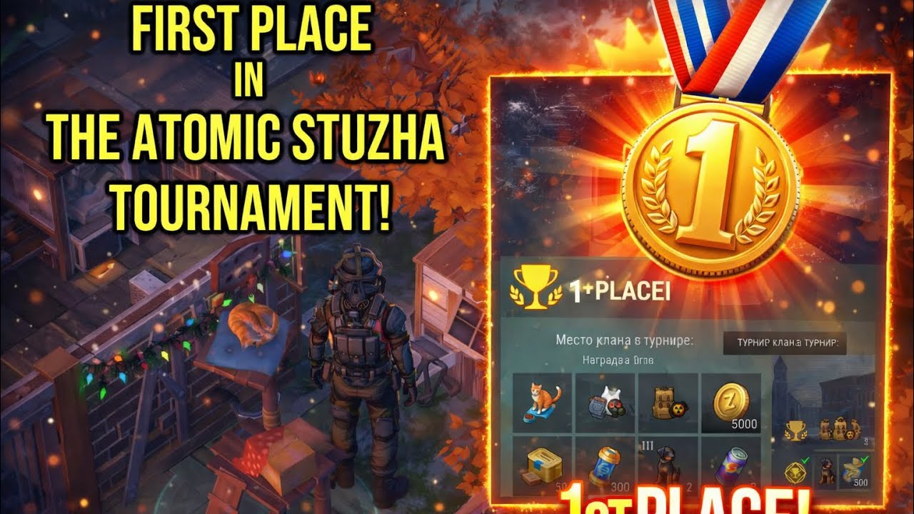 We took first place in the Atomic Stuzh clan tournament! - Last Day on Earth: Survival