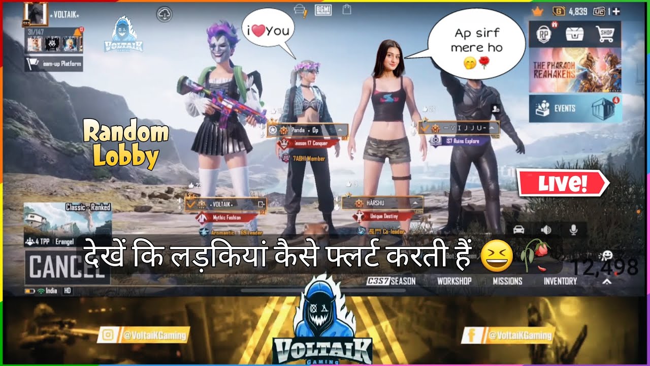 THIS HAPPEND WHEN TWO GIRLS HEAR DEEP VOICE | VOLTAIK GAMING 😂