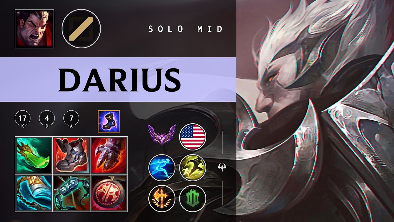 Darius Mid vs Irelia - NA Master Patch 26.03