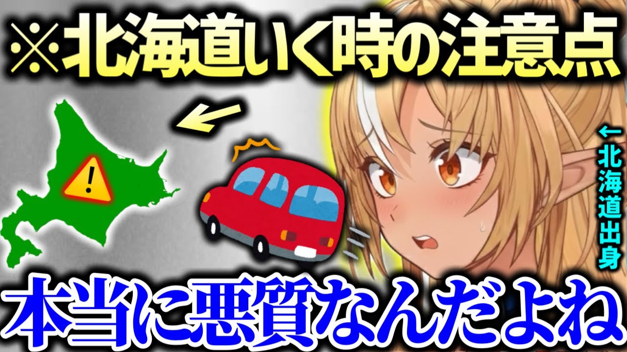 【道民でも危険】楽観的になってる都会人に注意喚起するぷれあ【不知火フレア ホロライブ】