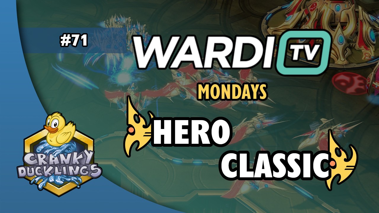 herO vs Classic - PvP | WardiTV Mondays #71 | Weekly StarCraft 2 Tournament