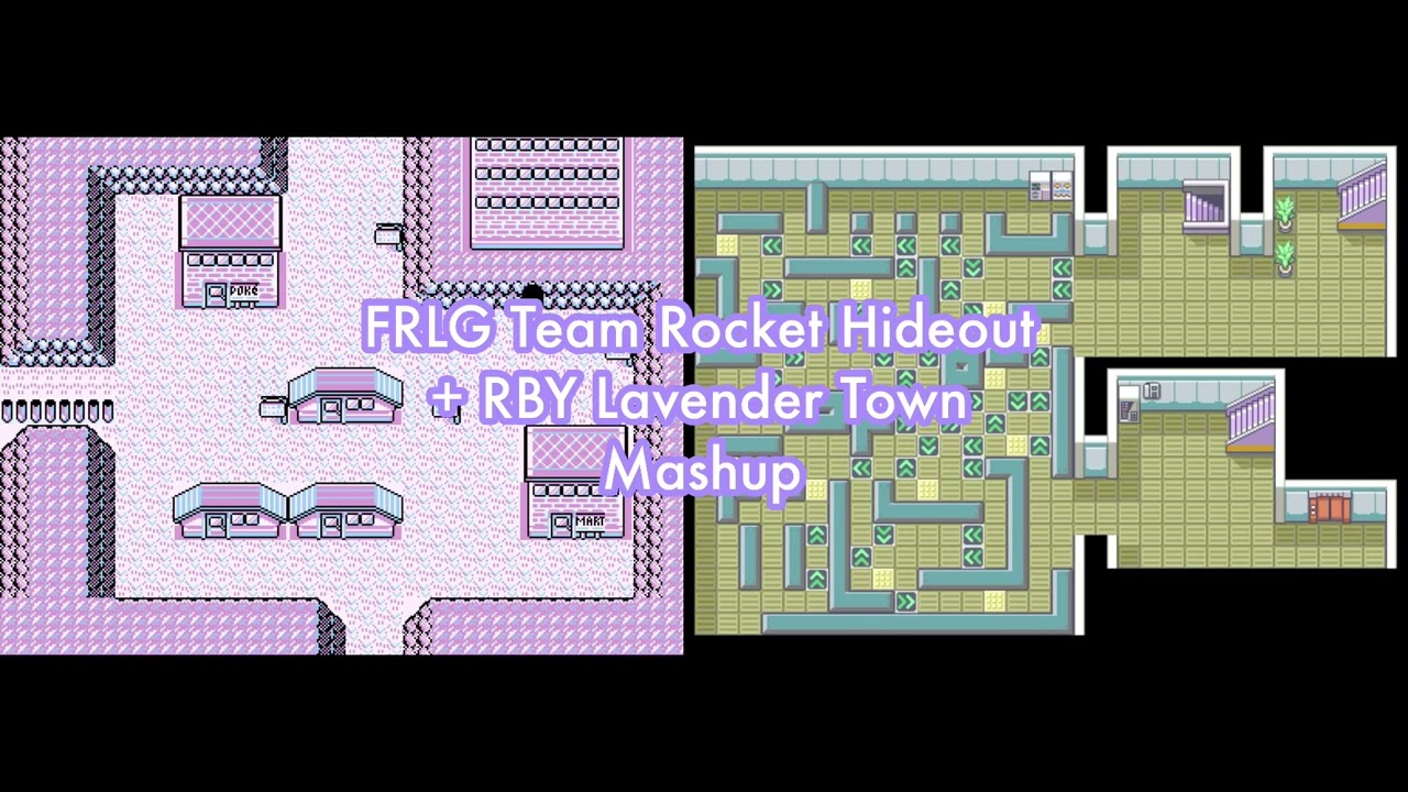 FRLG Team Rocket Hideout + RBY Lavender Town Mashup