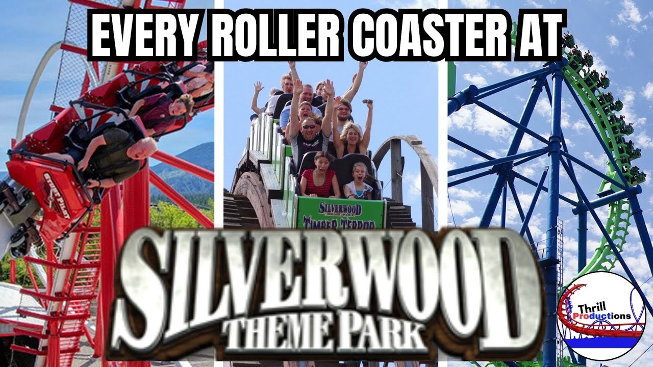 Every Roller Coaster at Silverwood Theme Park! (2025 Edition)