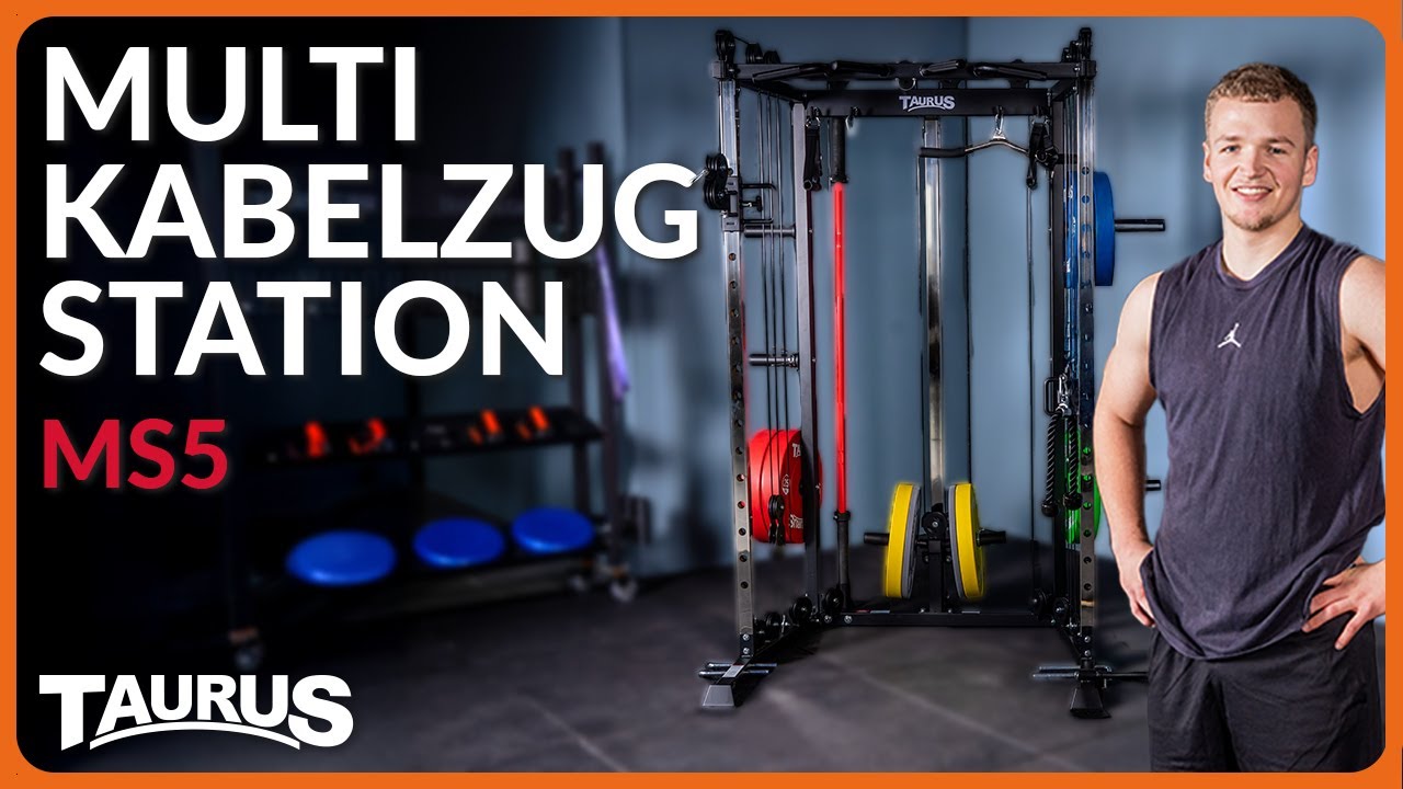 Kompakte Kraftstation f&uuml;r vielseitiges Training - Taurus MS5 Multi Kabelzugstation | Fitshop