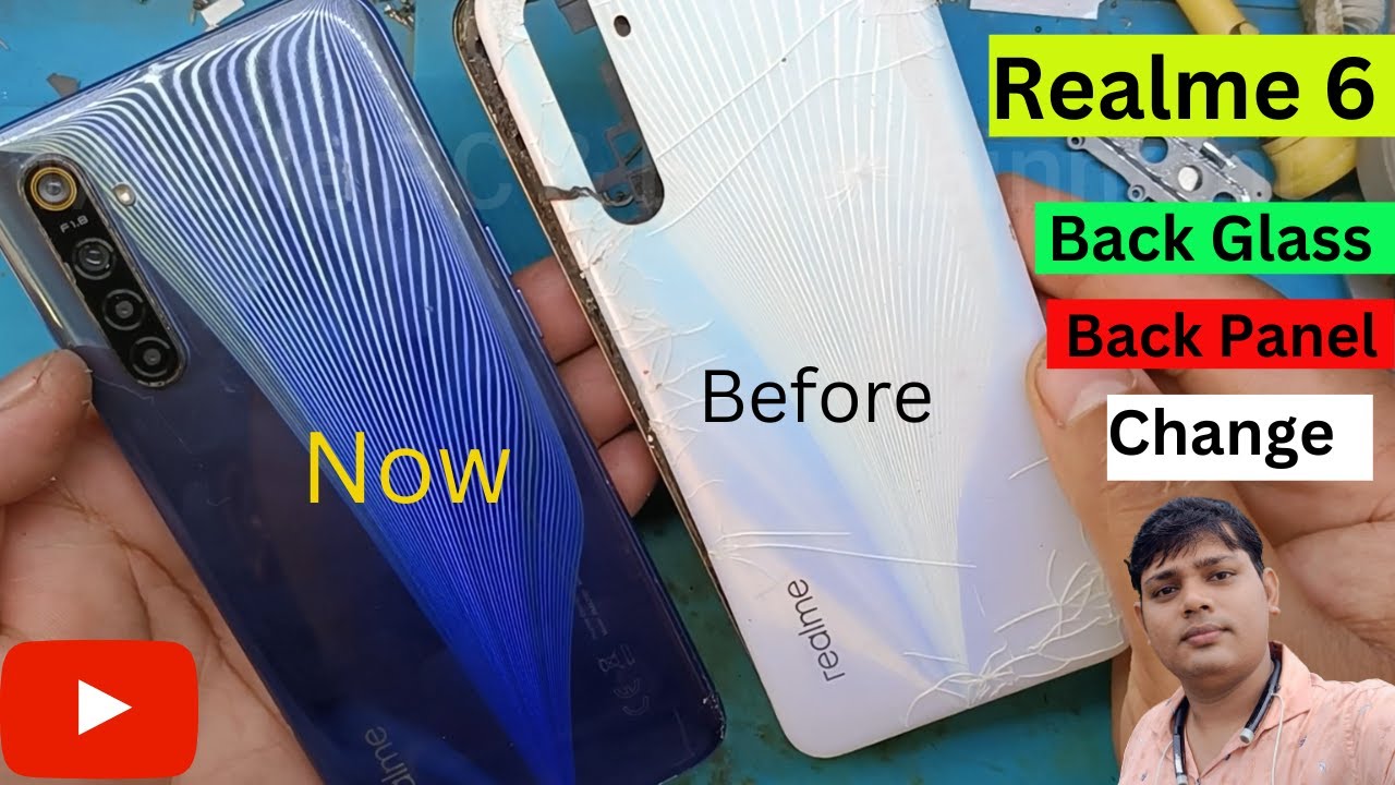 Realme 6 Back Glass Change | Realme 6 Back Panel Change | Realme 6