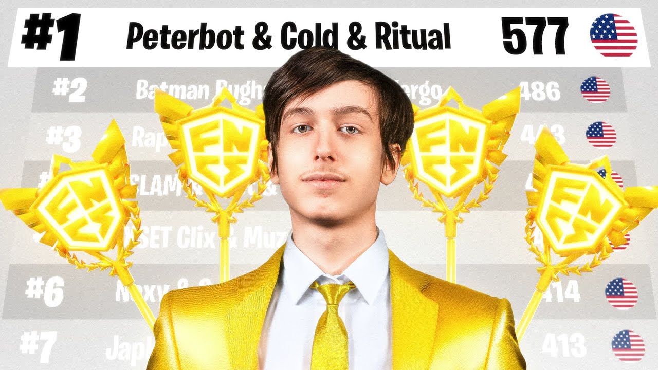 1-е место FNCS Дивизион 1 🏆 | Peterbot