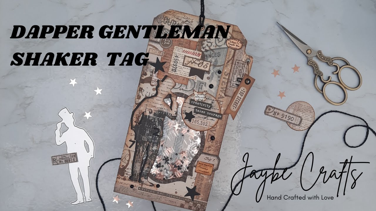 Dapper Gentleman SHAKER Tag