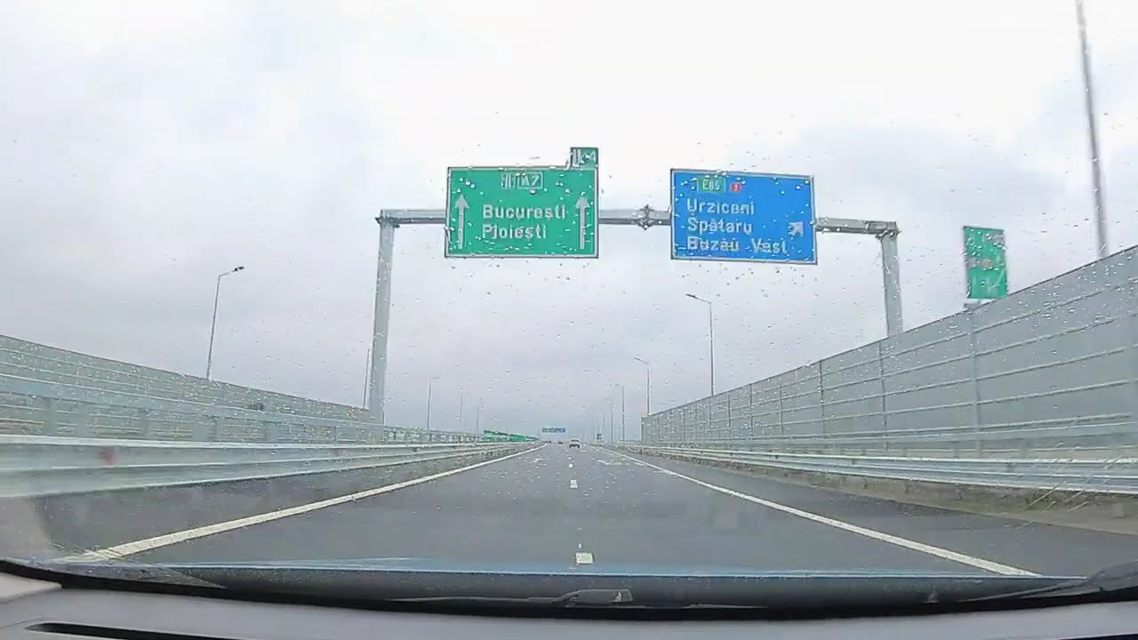 Шоссе А7 – Бузэу – Пьетроаселе – Мизил – А3 (29.11.2025)