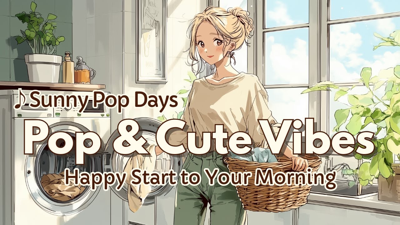 【洋楽Playlist】朝をもっと楽しく♪｜家事がはかどるキュート＆ポップなBGMプレイリスト｜Sunny Pop Days｜作業・家事・おうち時間に♪