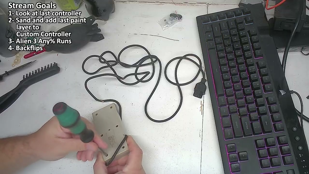 Controller Repair/Alien Runs/Backflips Full VOD from 12/01/2025