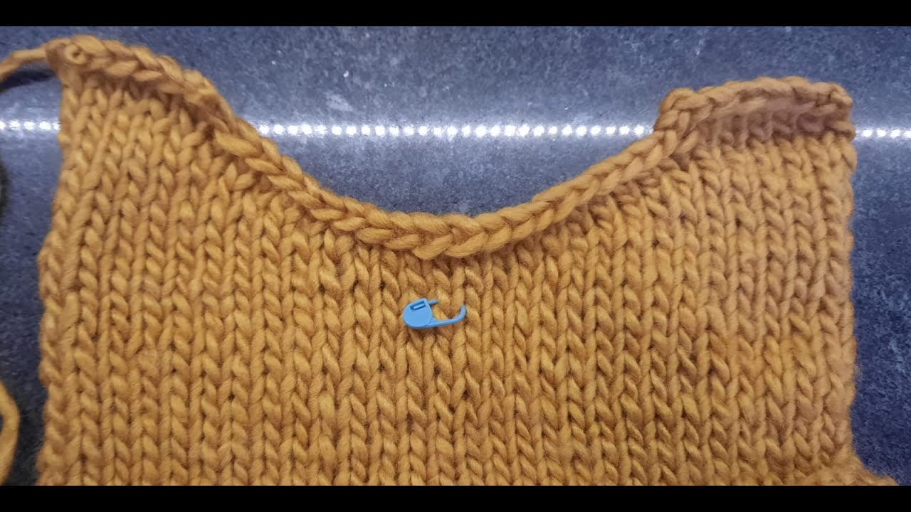 Rebaje de cuello redondo, fácil y sin uniones