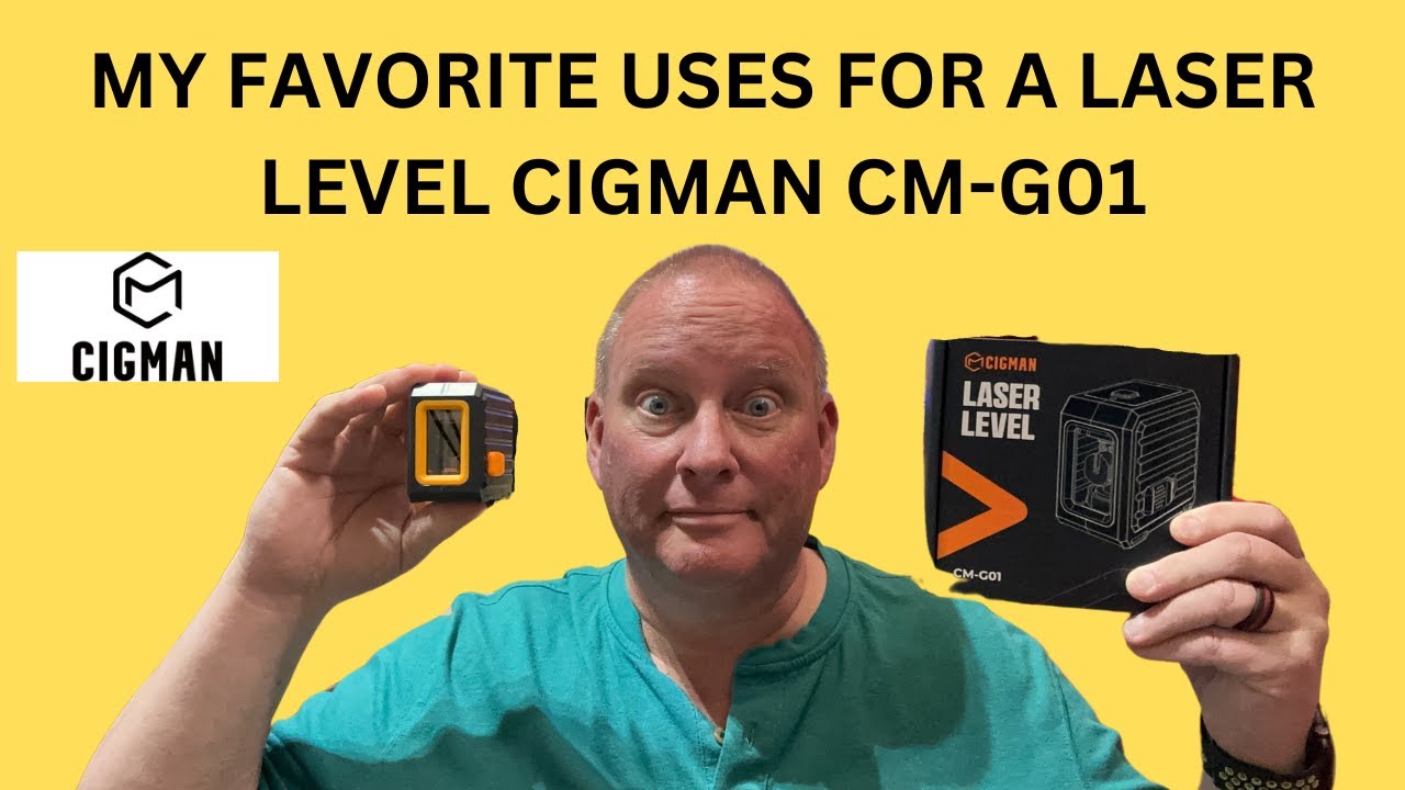 МОИ ЛЮБИМЫЕ СПОСОБЫ ИСПОЛЬЗОВАНИЯ ЛАЗЕРНОГО УРОВНЯ СВОИМИ РУКАМИ #CIGMAN #LASERLEVEL #CIGMANLASER...