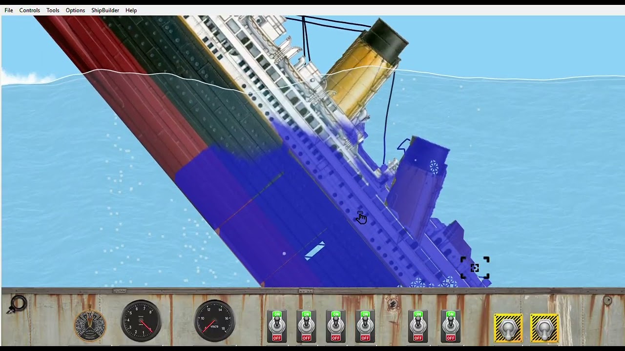 Floating Sandbox titanic