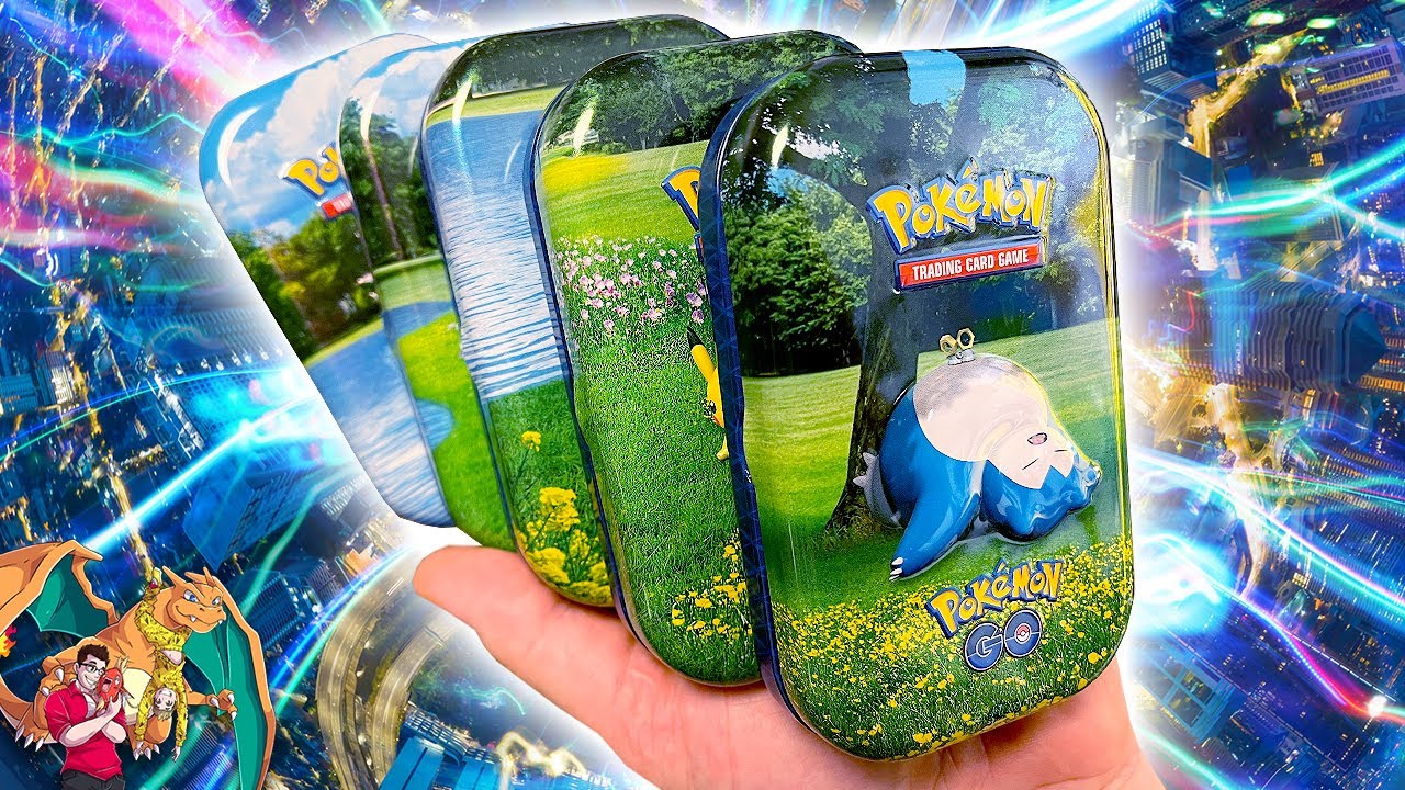 Complete Pokemon TCG GO Mini Tins Collection opening and more!