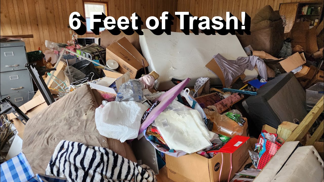 Cleaning 6 FEET of Trash for FREE!