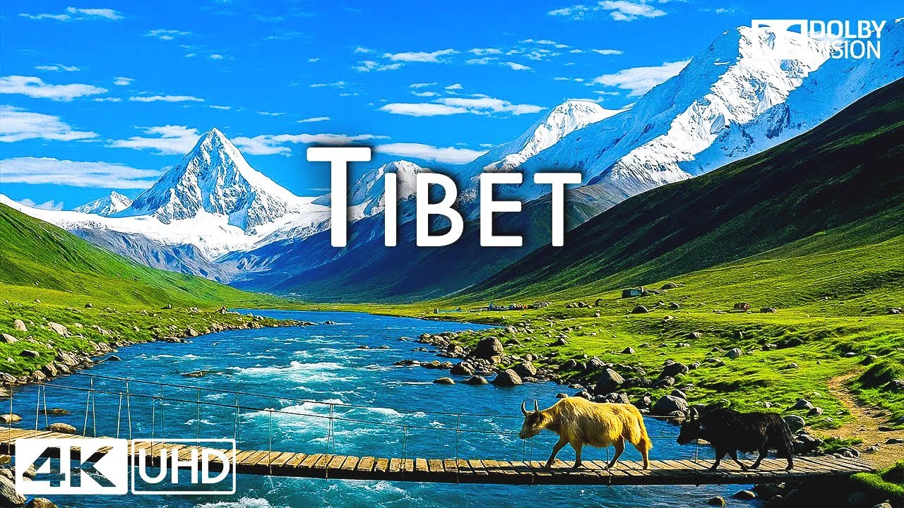 Tibet Drone Film 4K | Majestic Himalayas with Cinematic Relaxation Music