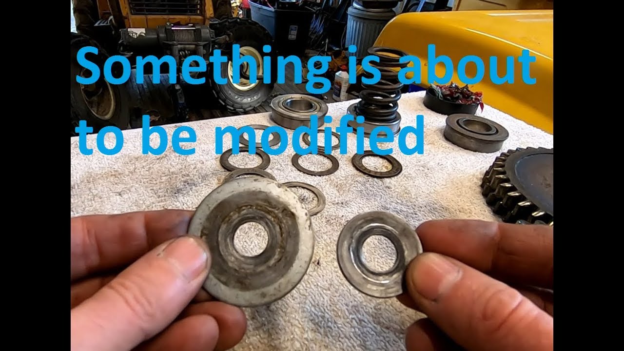 Cub Cadet front axle tech tips for a precision turning mud mower