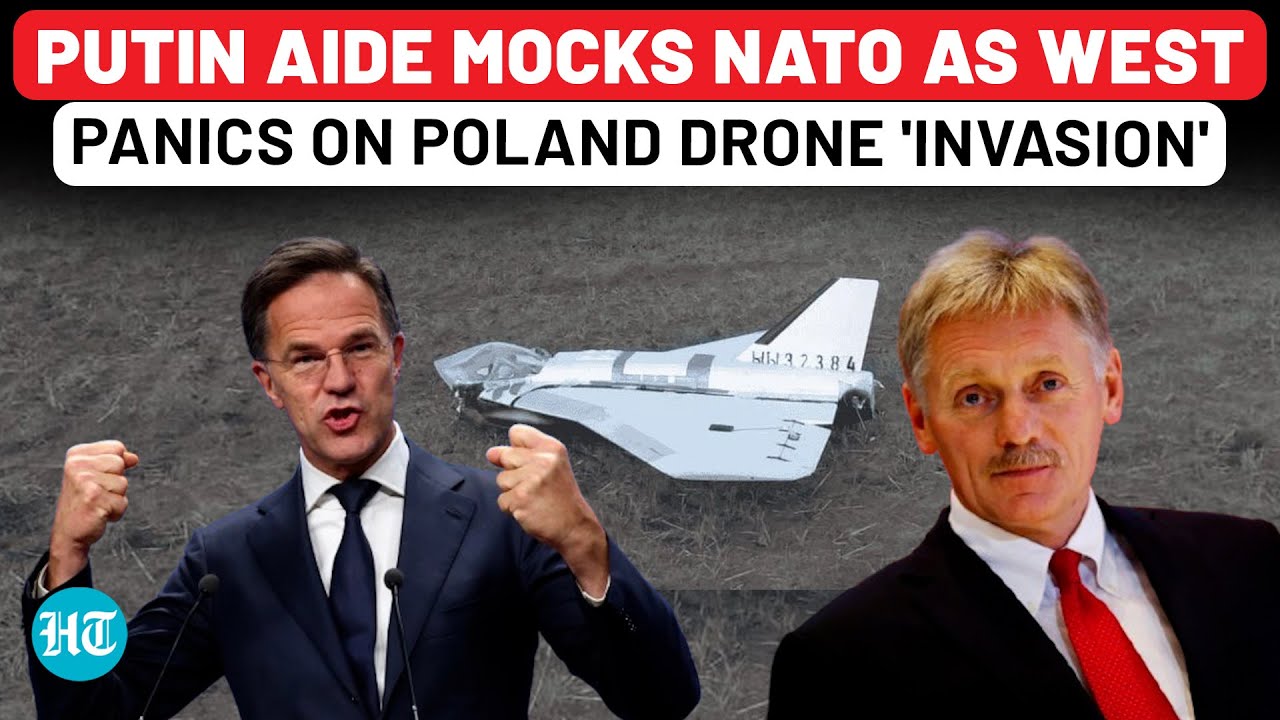 Putin's Aide Mocks NATO As West Panics Over Poland Drone 'Invasion'| Russia| Ukraine| US| Europe