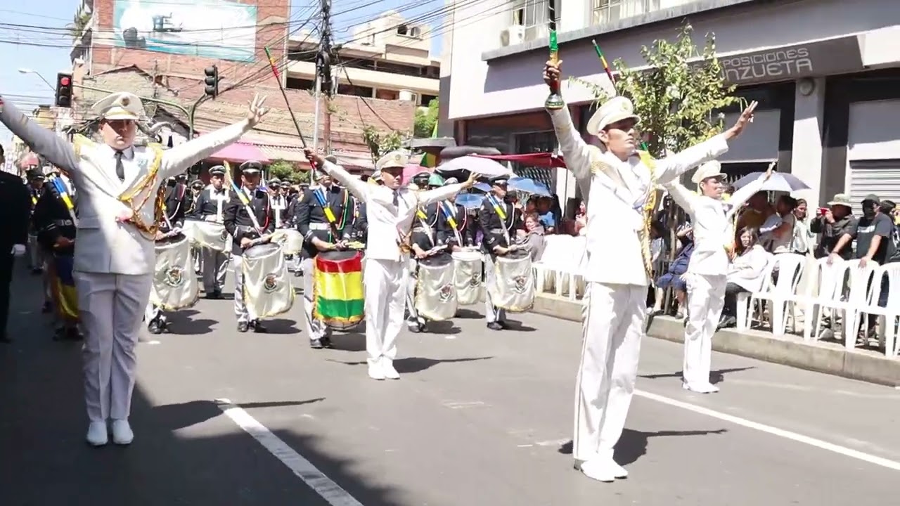 Banda Don Bosco Quintanilla 2023-Desfile 13 de septiembre(Aniversario Cochabamba)💙💛